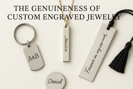 Genuine Custom Engraved Jewelry