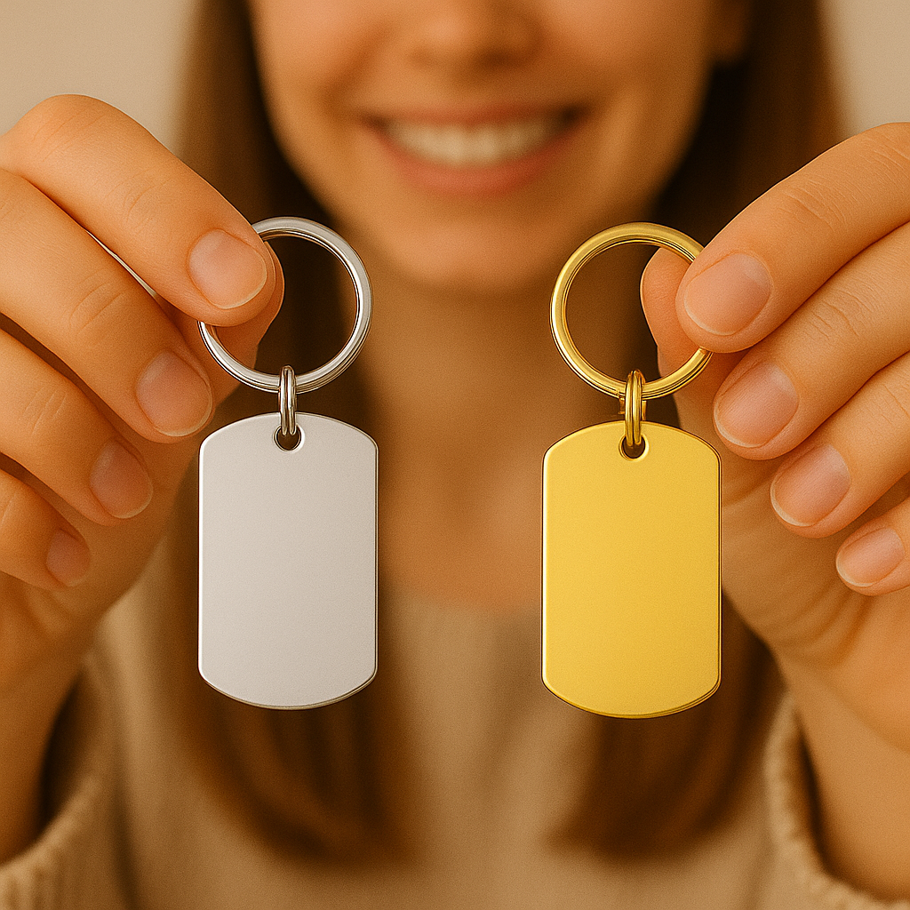 Your Kids drawing Keychain