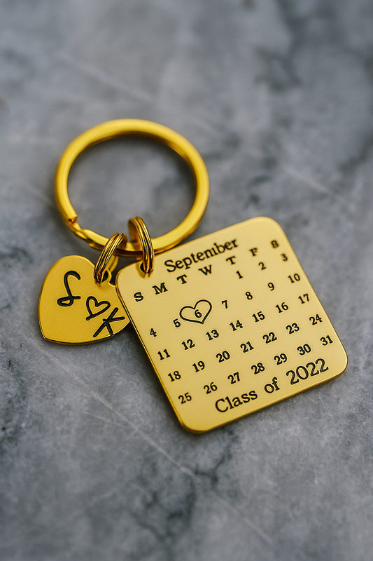 Graduation Calendar Keychain
