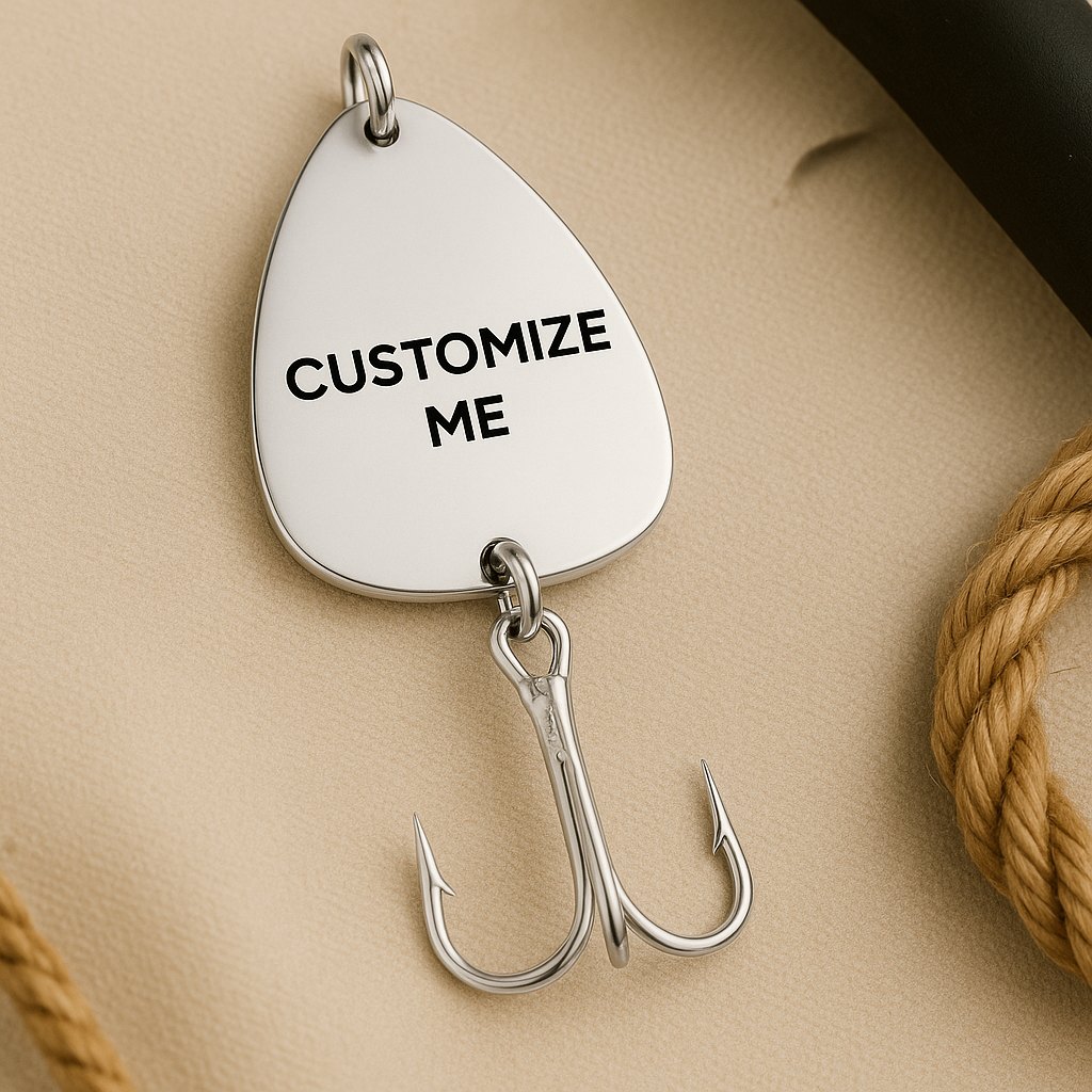 Customizable Keepsake fish hooks