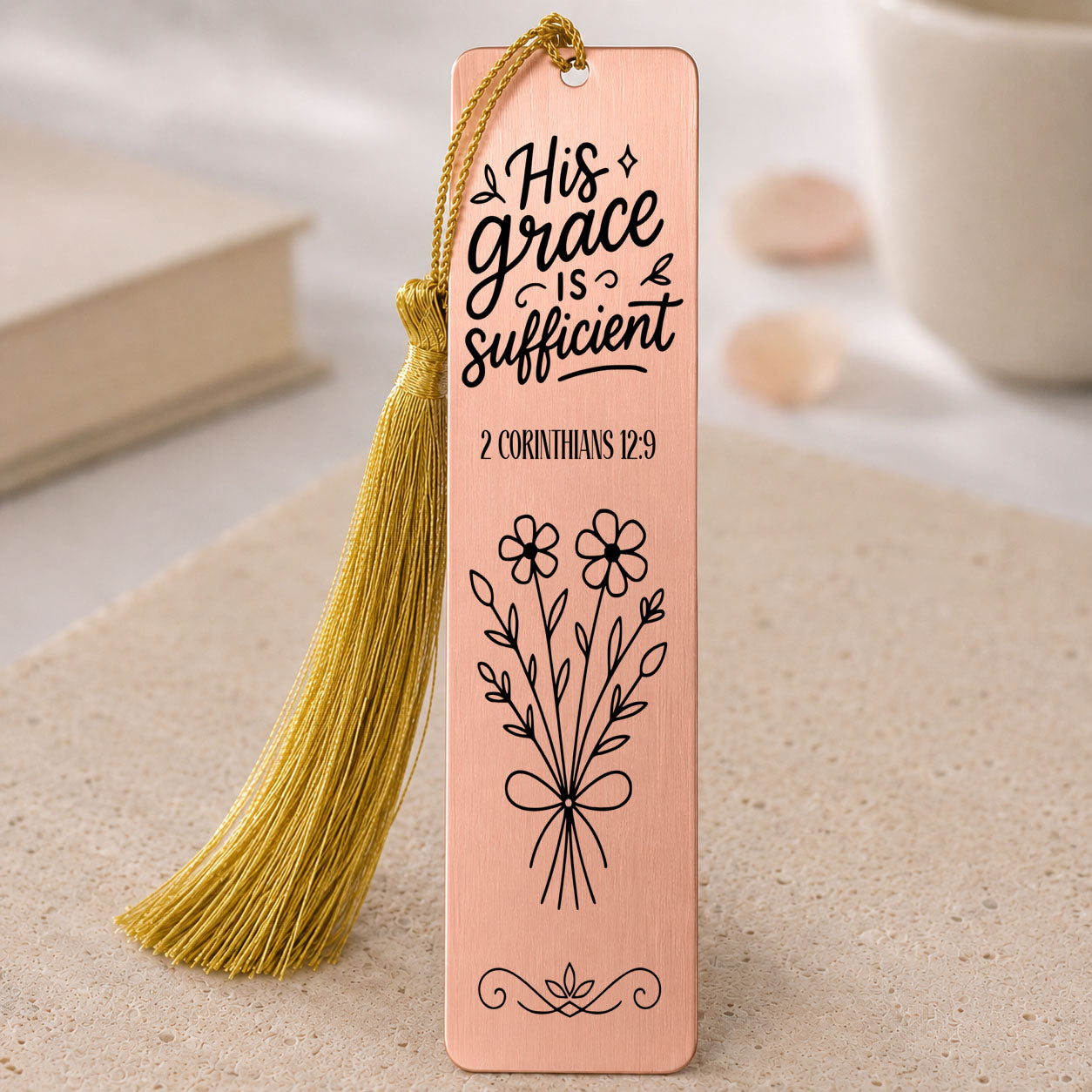 2 Corinthians 12:9 bookmark gift