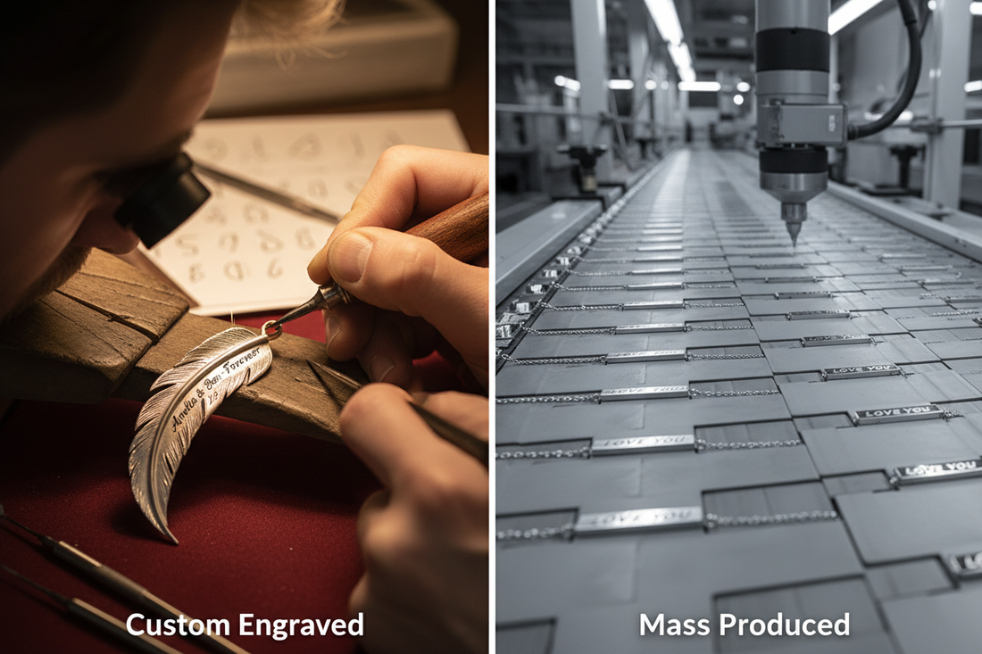 Custom engraved jewelry vs mass-produced gifts – what’s better?