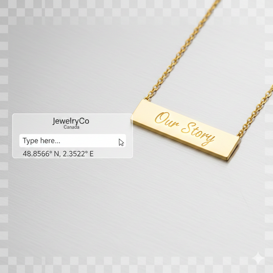 Live Preview Tool while custom engraving a Jewelry in real time online