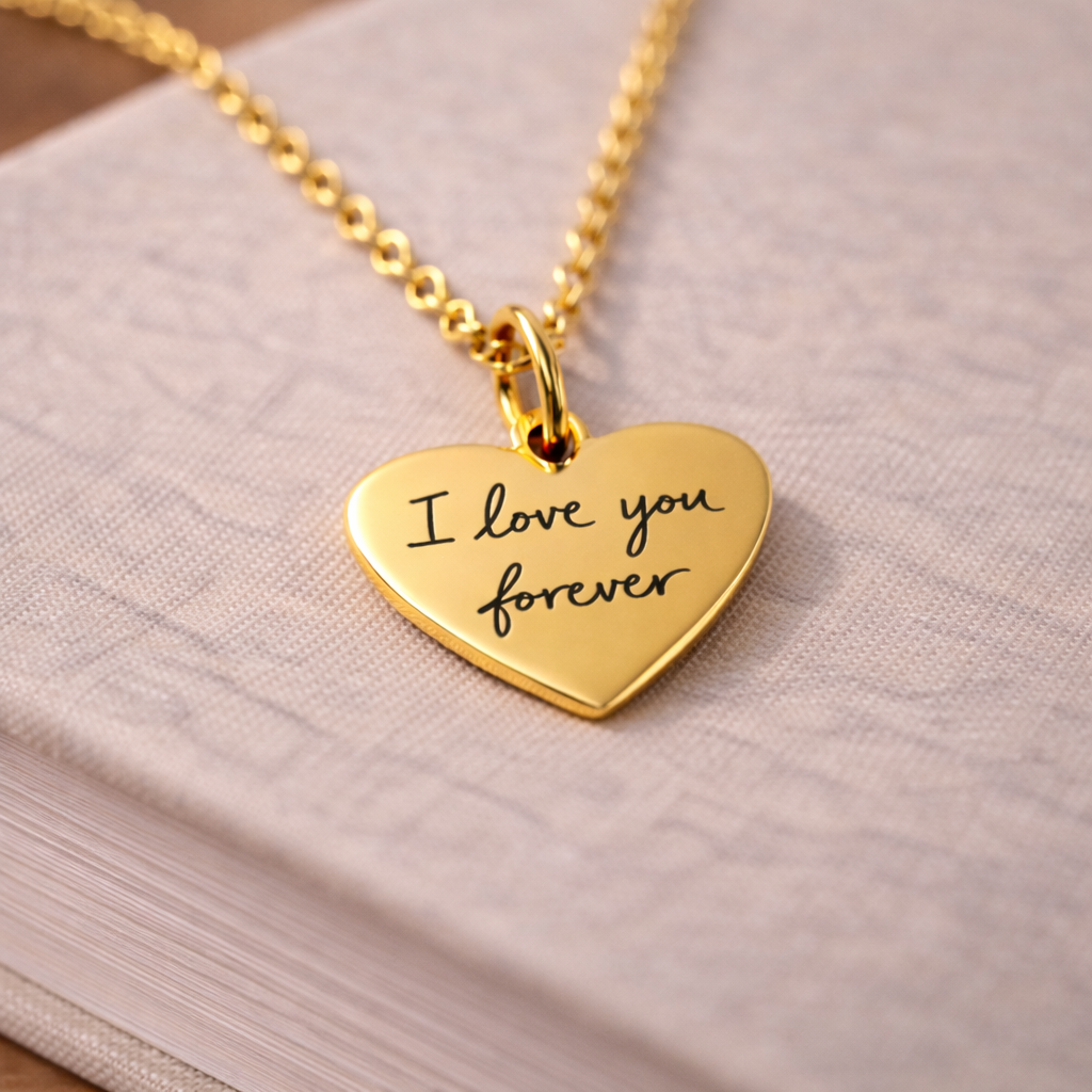 Actual Handwriting pendants
