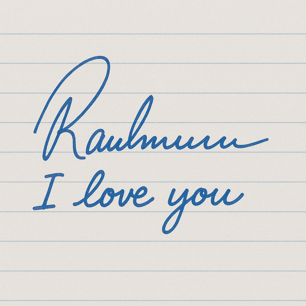 Handwriting for Bracelet