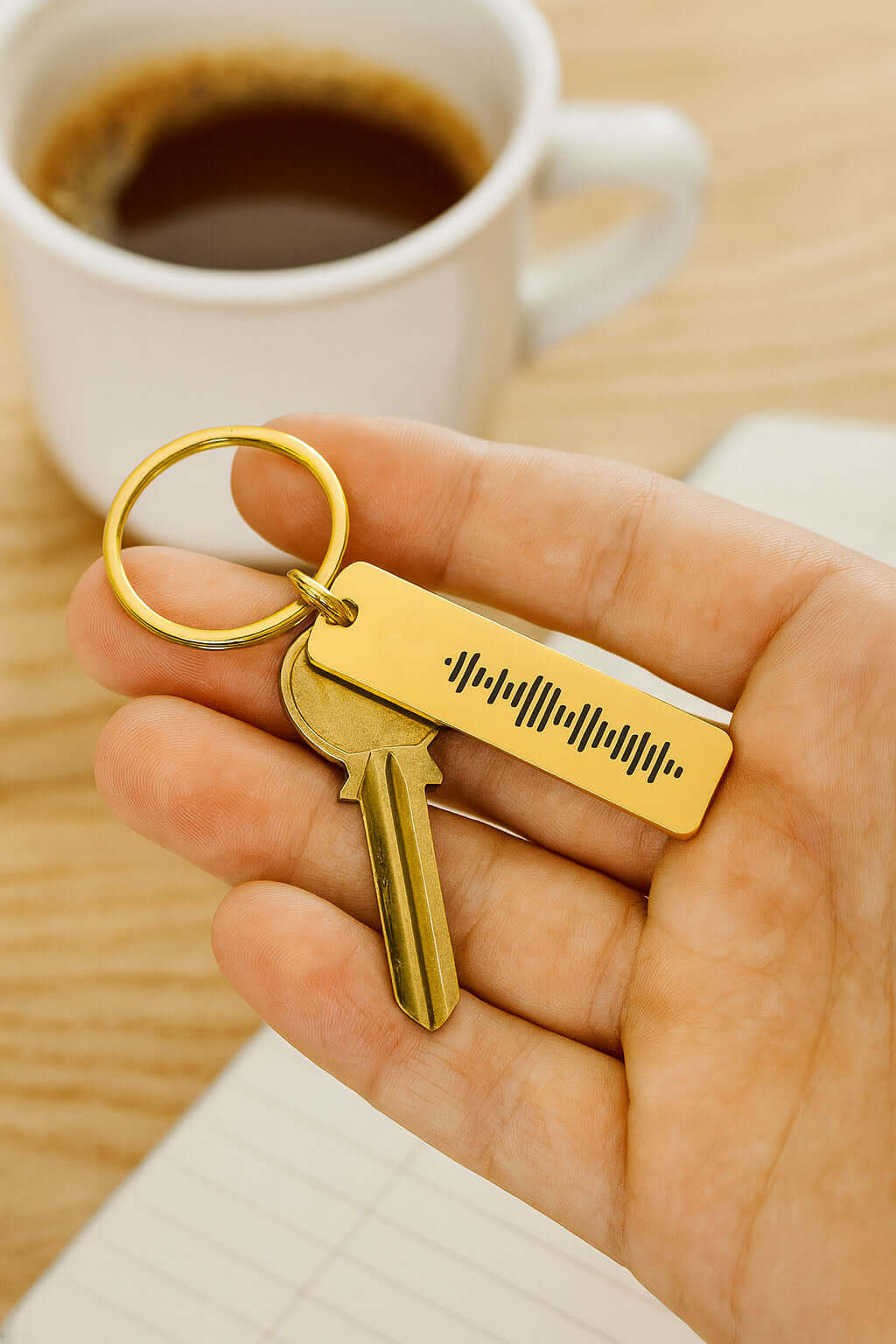 Favorite Song Code Key Chain