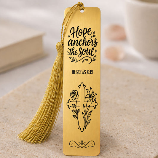 Hebrews 6:19 scripture gift in Gold