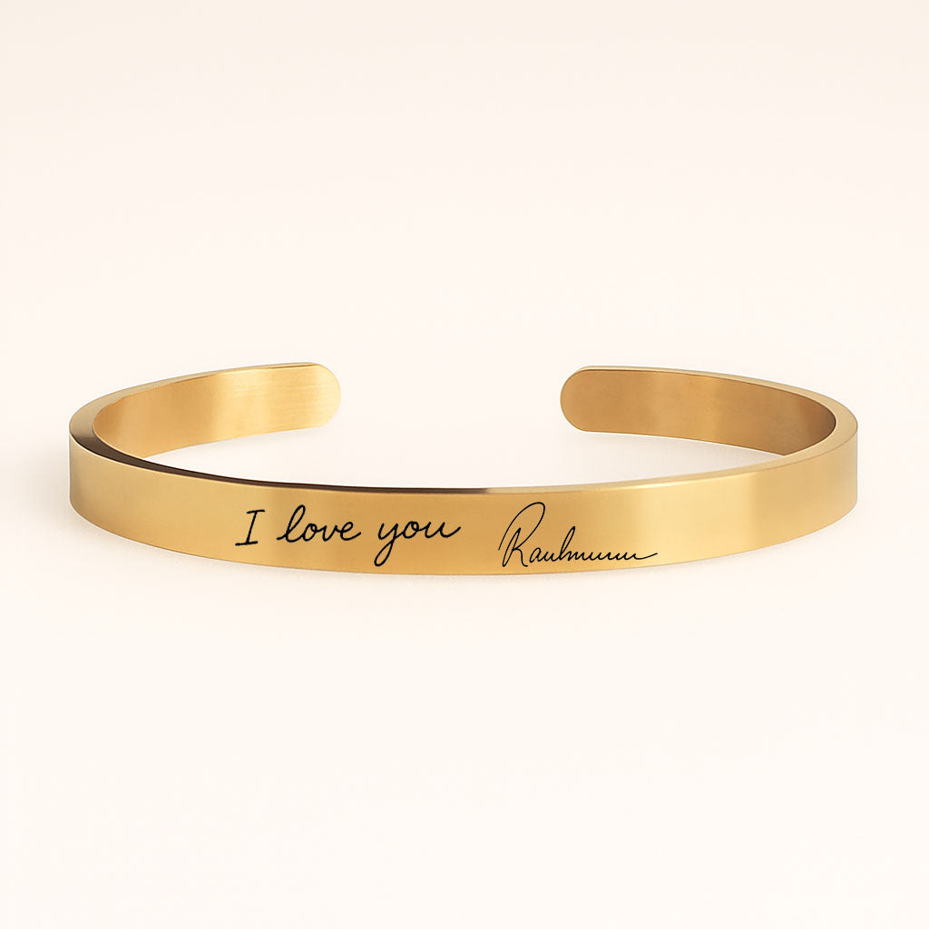 Custom Handwriting Bracelet