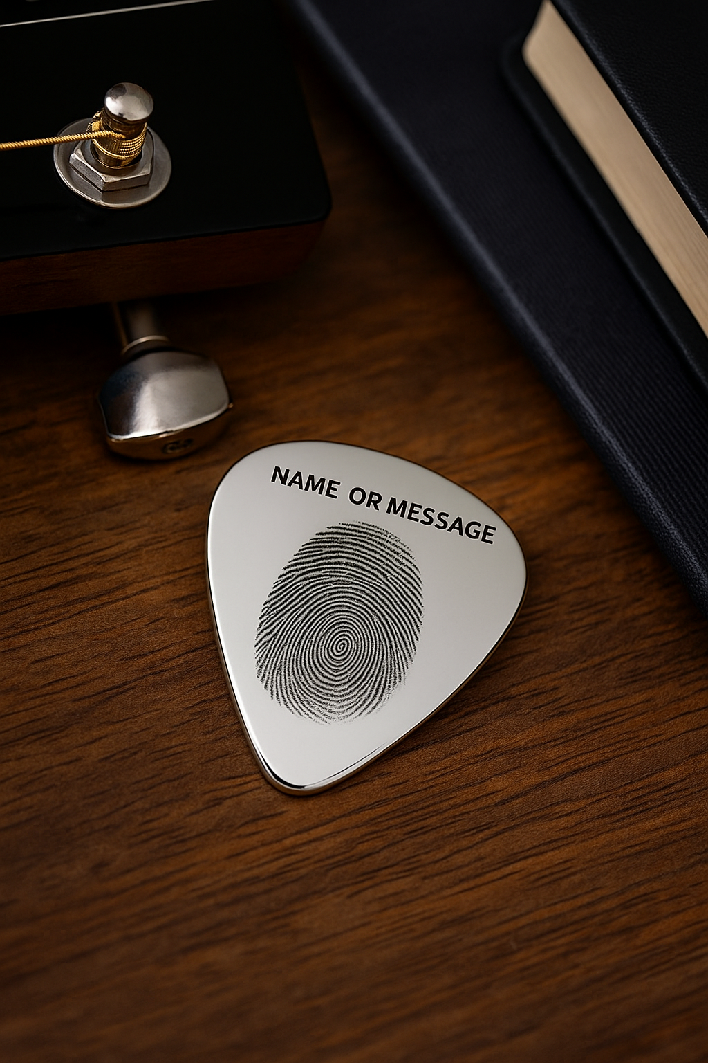 Memorial fingerprint Guitar picks