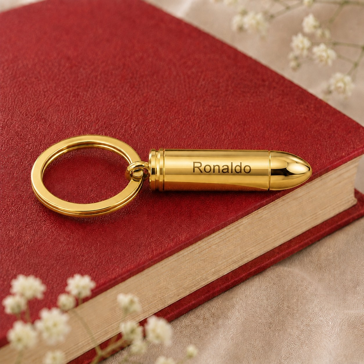 Personalized Cremation Ashes Keychain Urn