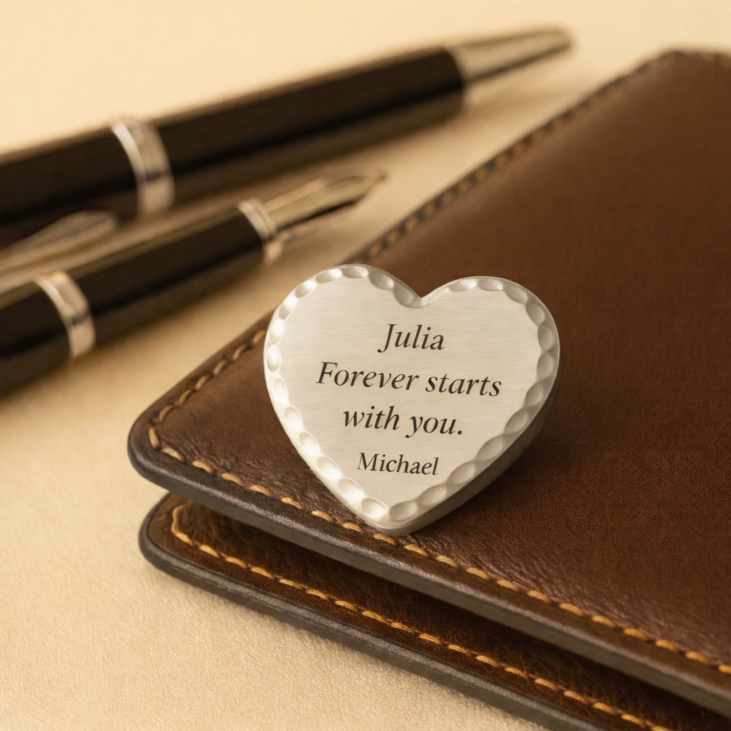 Custom Romantic Pocket Hug personalizable