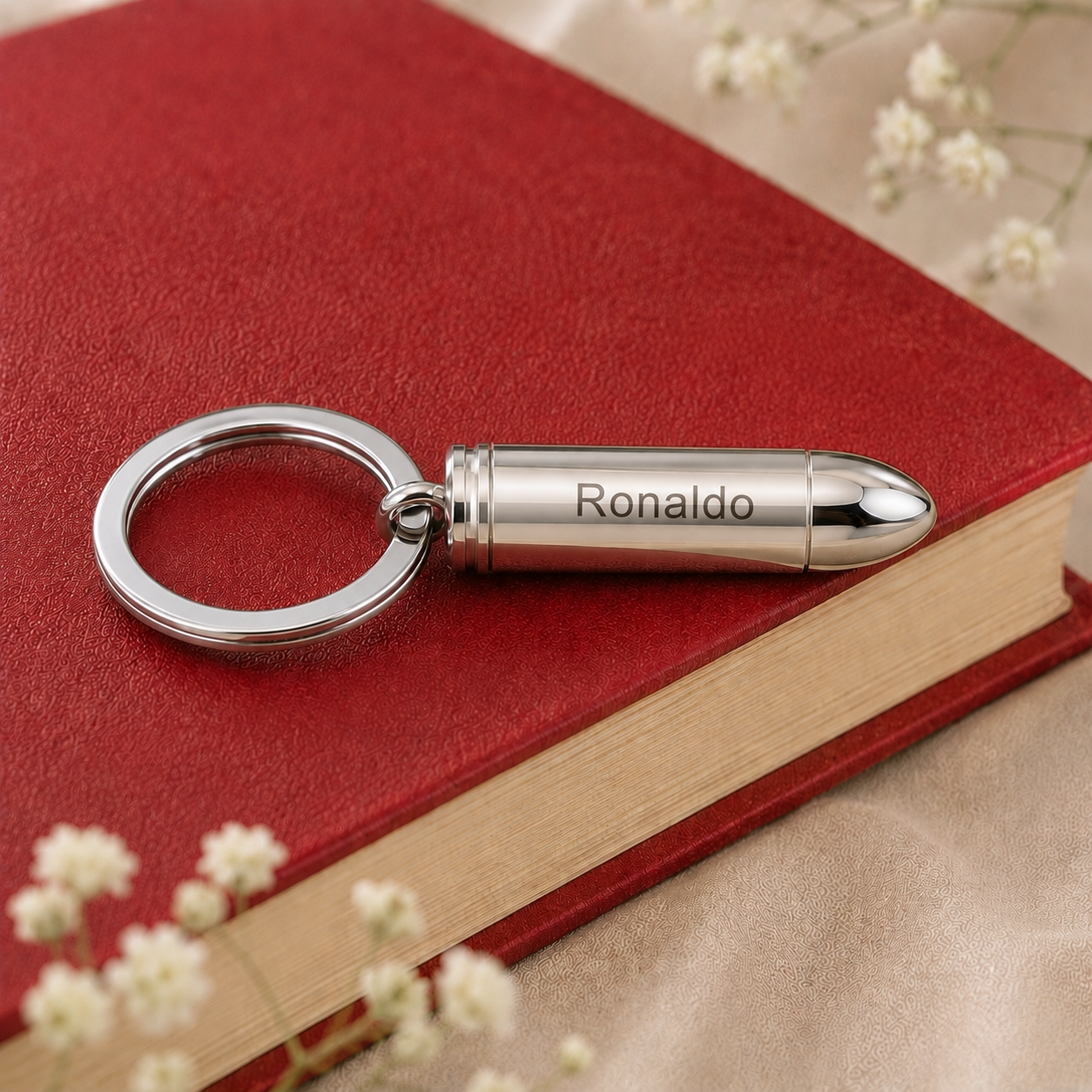 Personalized Cremation Ashes Keychain Urn