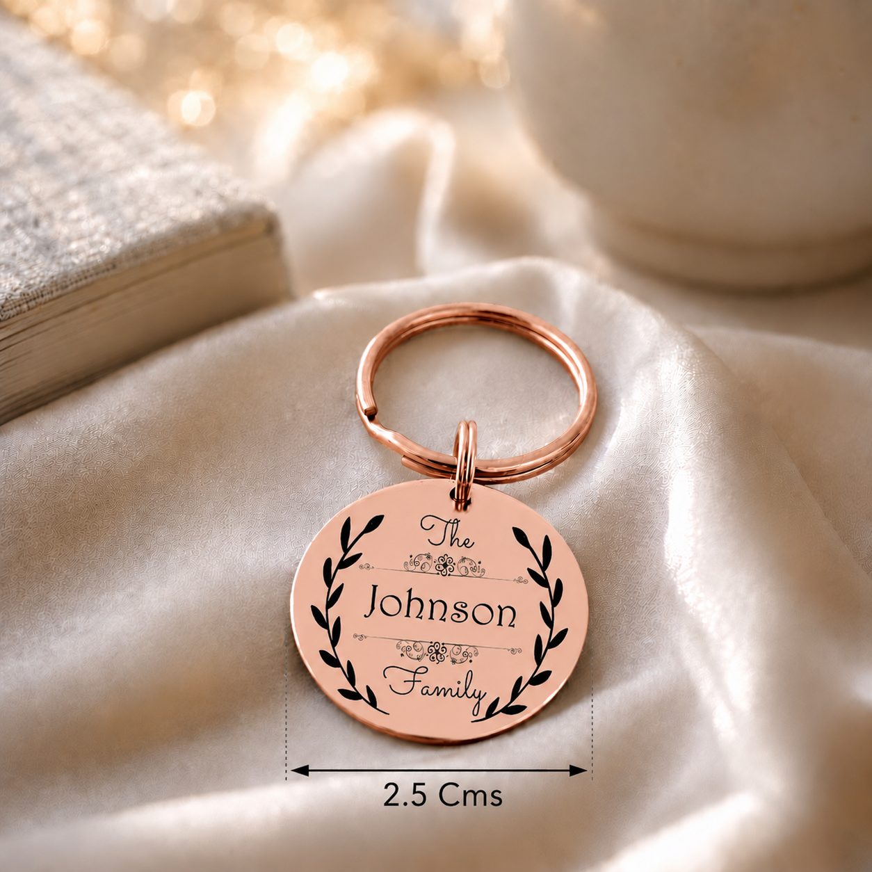 custom family last name keychain