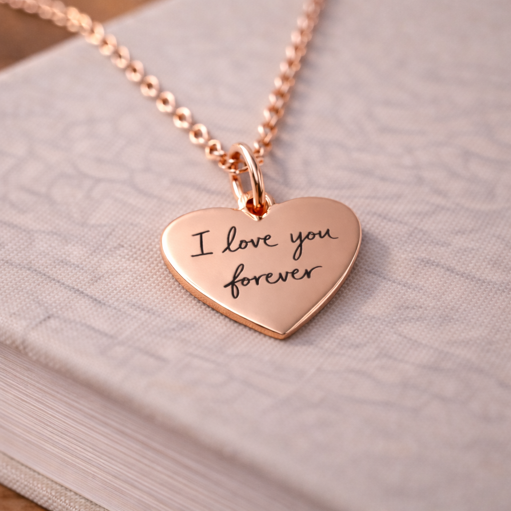 handwritten jewelry