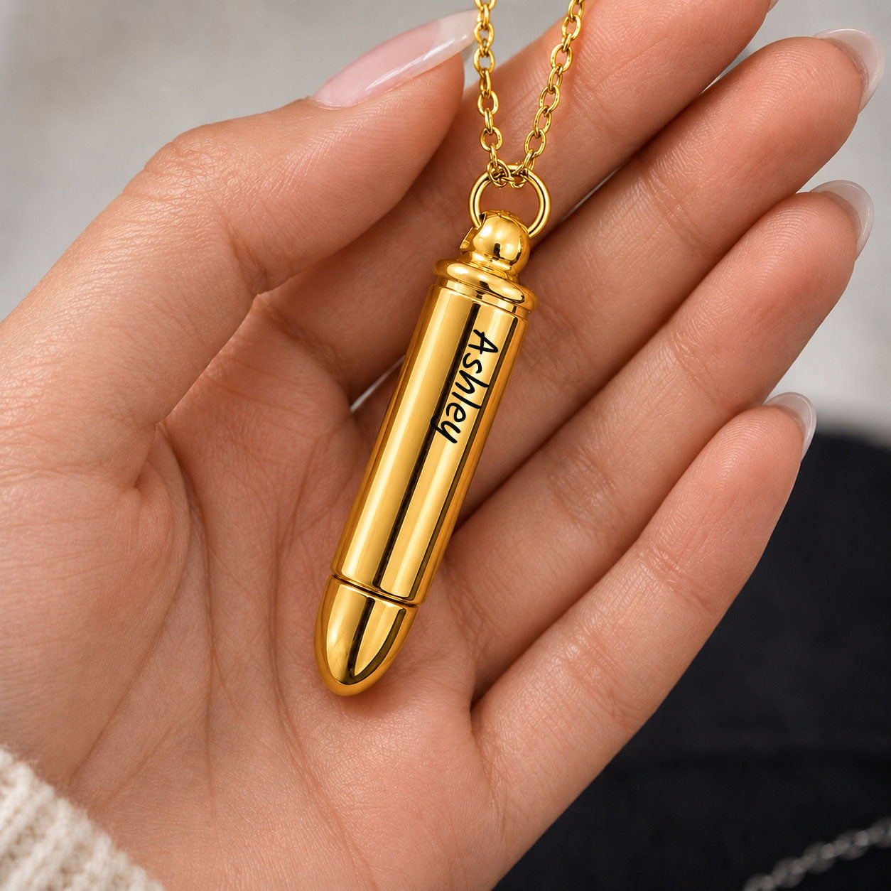 cremation ash necklace for human and pets and loved ones.
