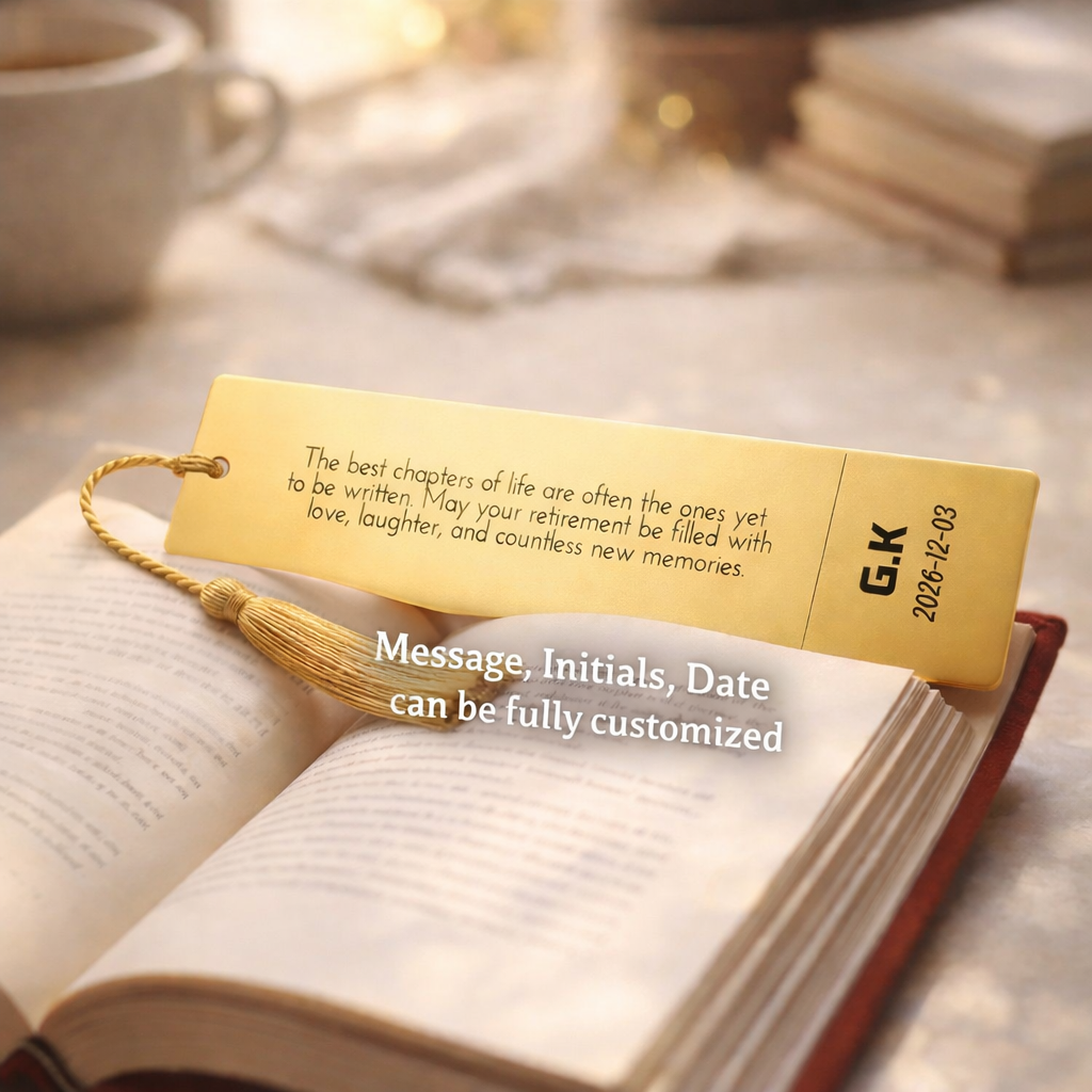 RETIREMENT bookmark gift canada