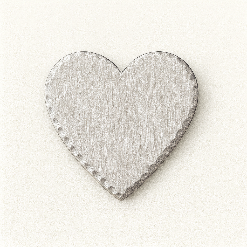 Personalized Heart Shape Pocket Token Hugs