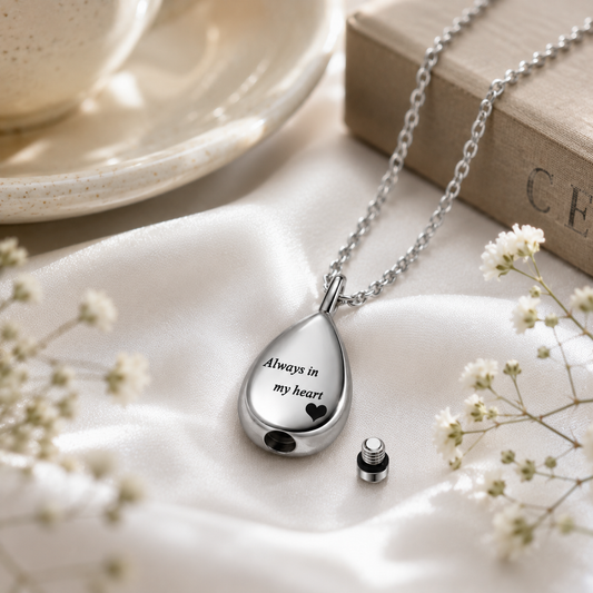 urn necklace for human ashes